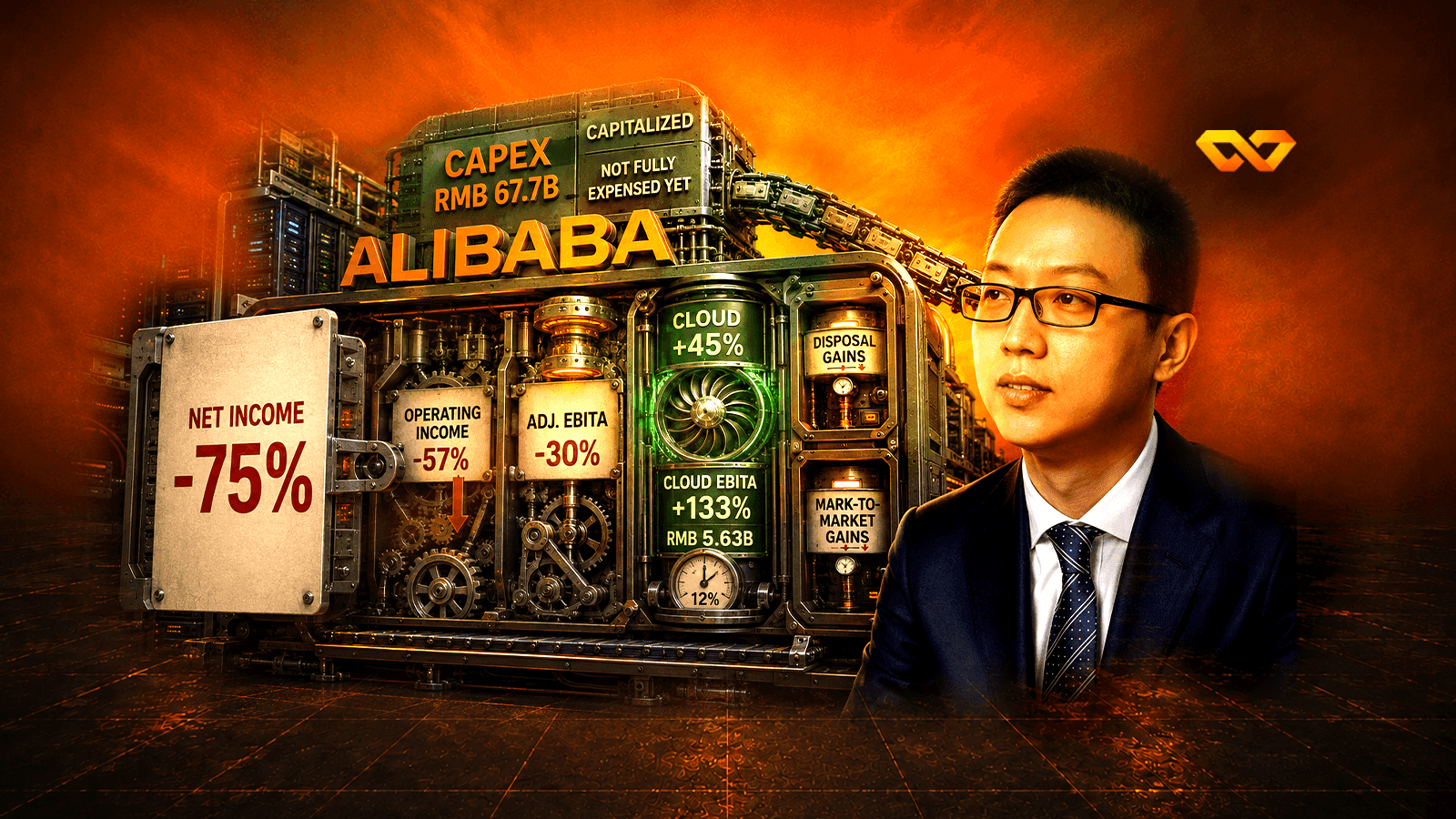سر الـ 75%: لماذا ارتفع ربح السحابة لدى Alibaba بينما انهار صافي الدخل