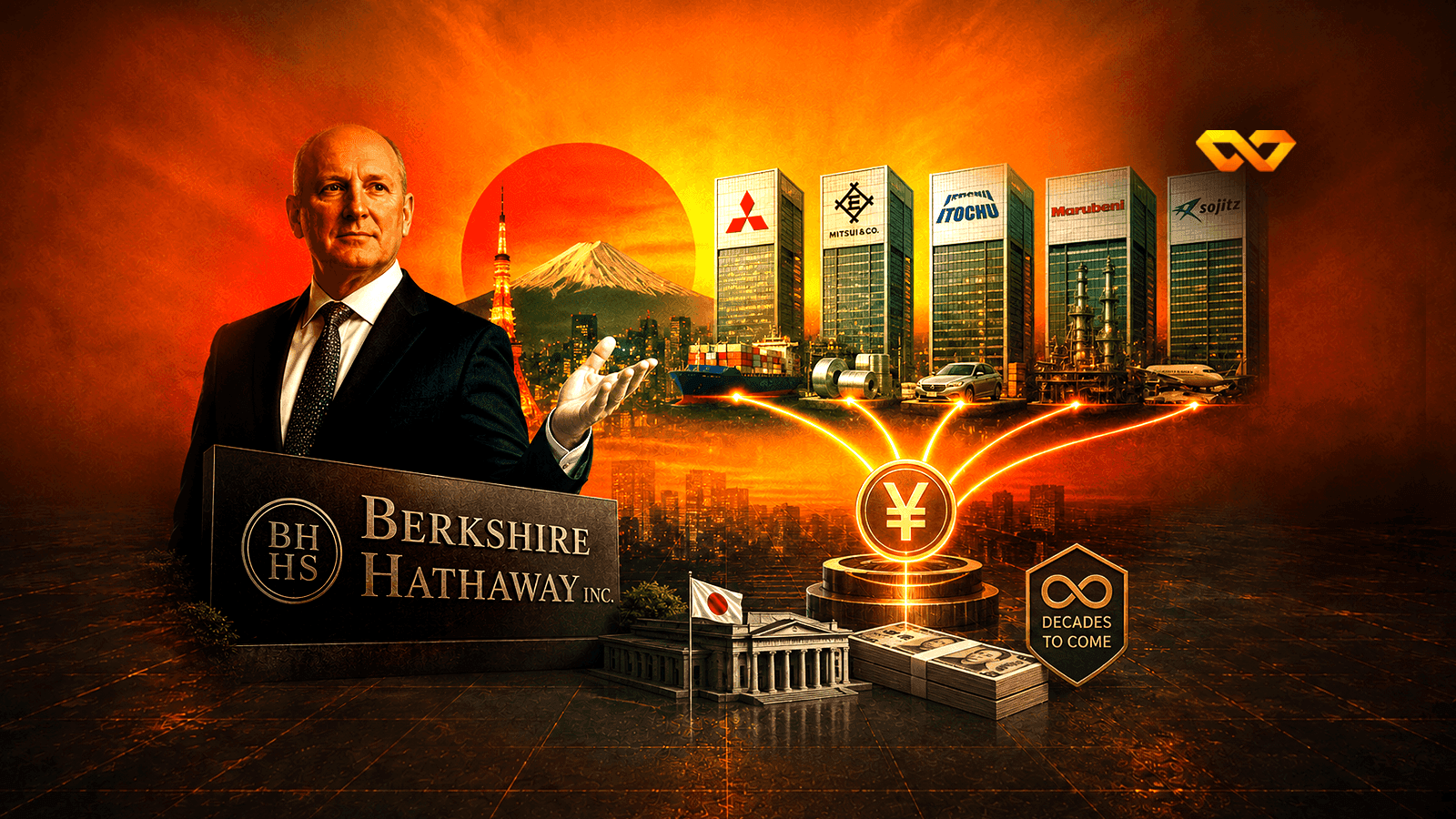تقترض بـ1.4% وتقبض 5.6%: سرّ الصفقة اليابانية التي يريد Berkshire الاحتفاظ بها لعقود