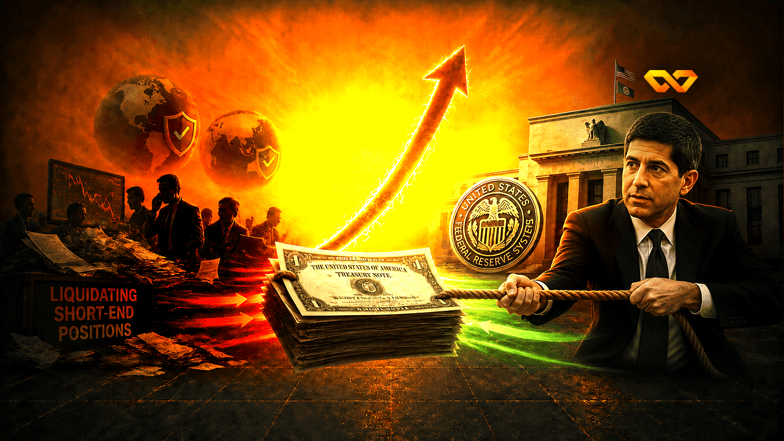 الأجانب لم يبيعوا والفيدرالي يشتري: فمن دفع عائد الخزانة إلى 4.82%؟
