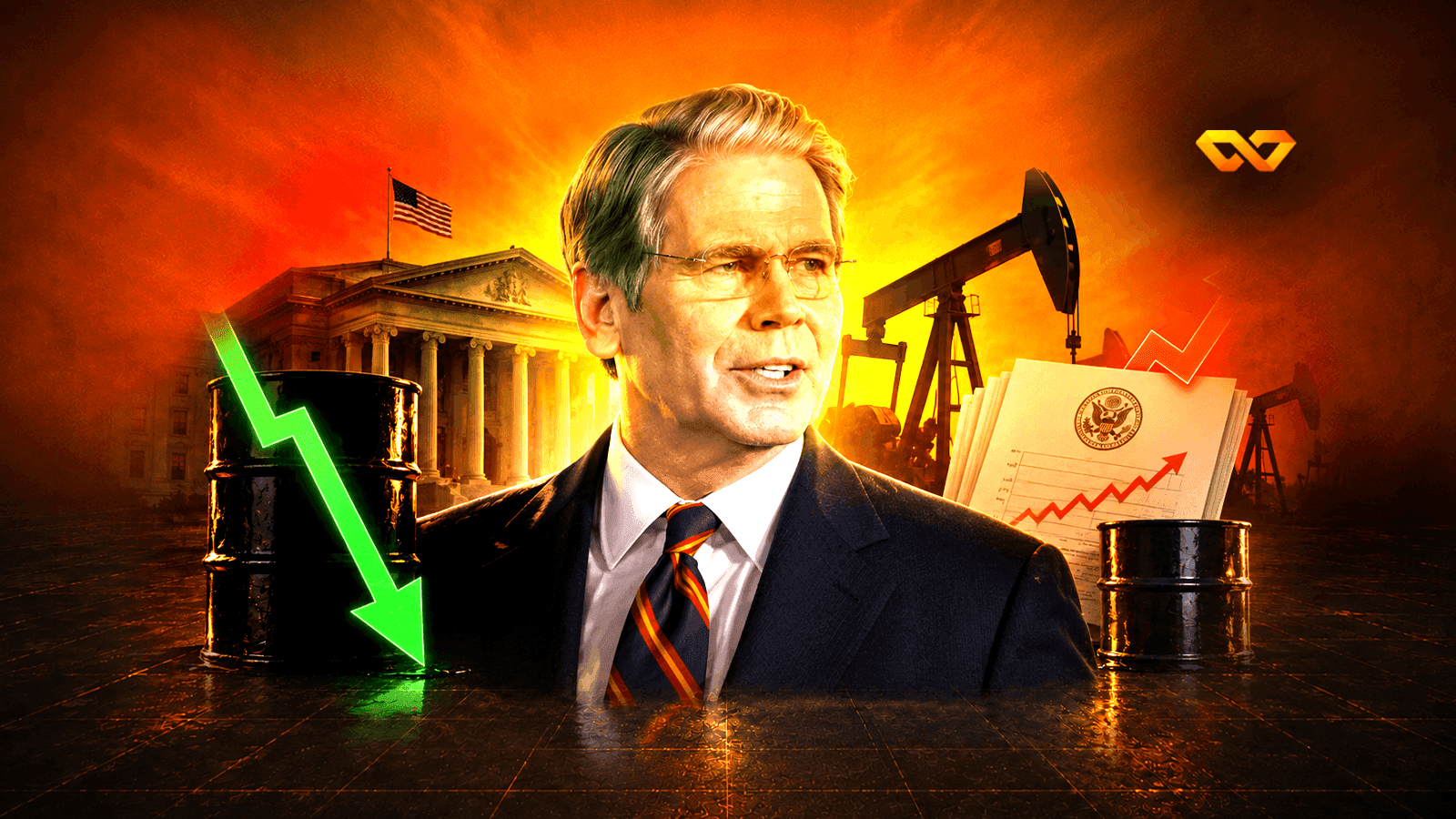 US Treasury Secretary expects $40 oil; his administration's energy agency says 65.39