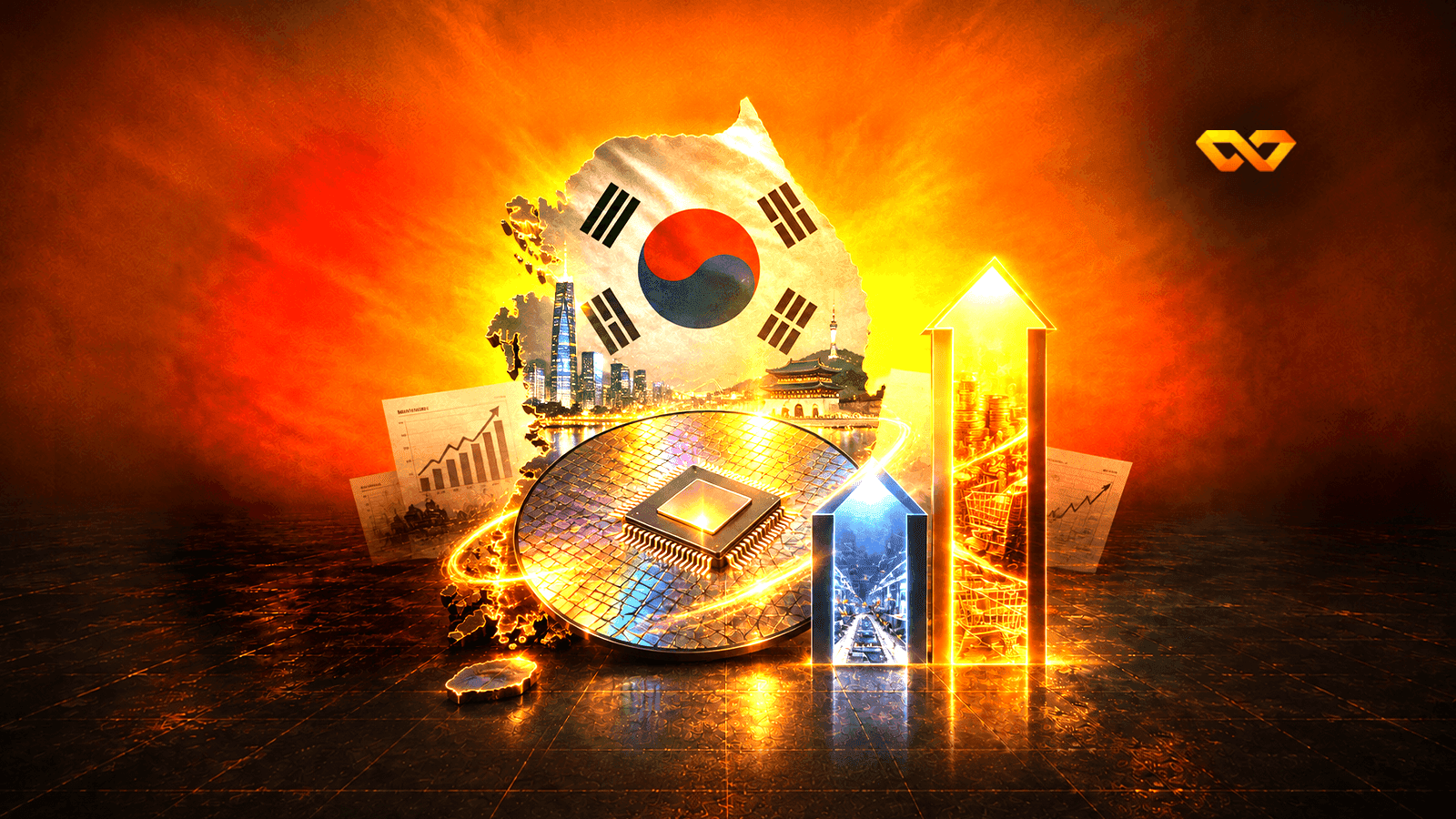 The secret behind Korea's fastest nominal growth since 1979: 9.1% volume versus 64.8% price