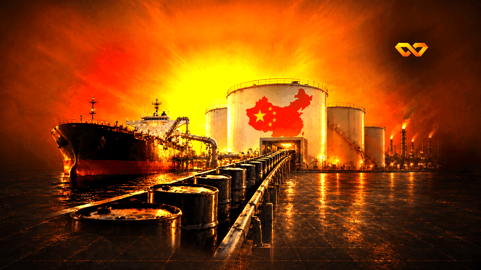 China buys more oil and burns less: where are the barrels going?