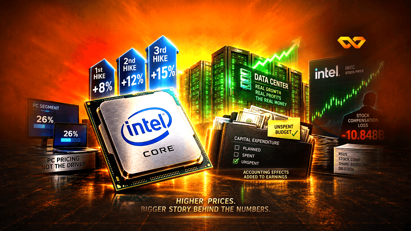 Intel raises processor prices for the third time: where did the money actually go?