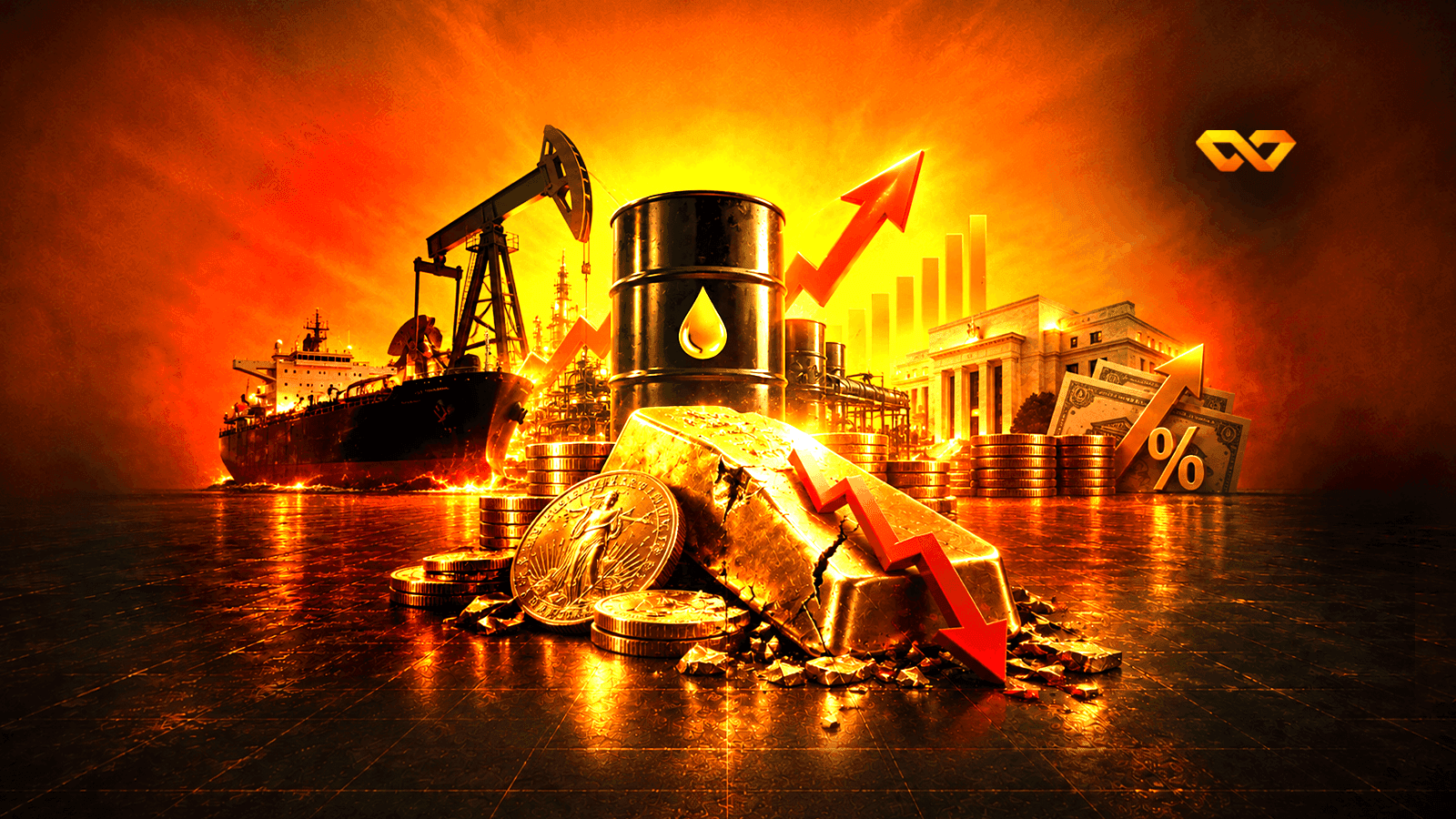 Gold rose in 65% of oil shocks since 2006, but fell in 64% of them in 2026: what reversed the safe haven?