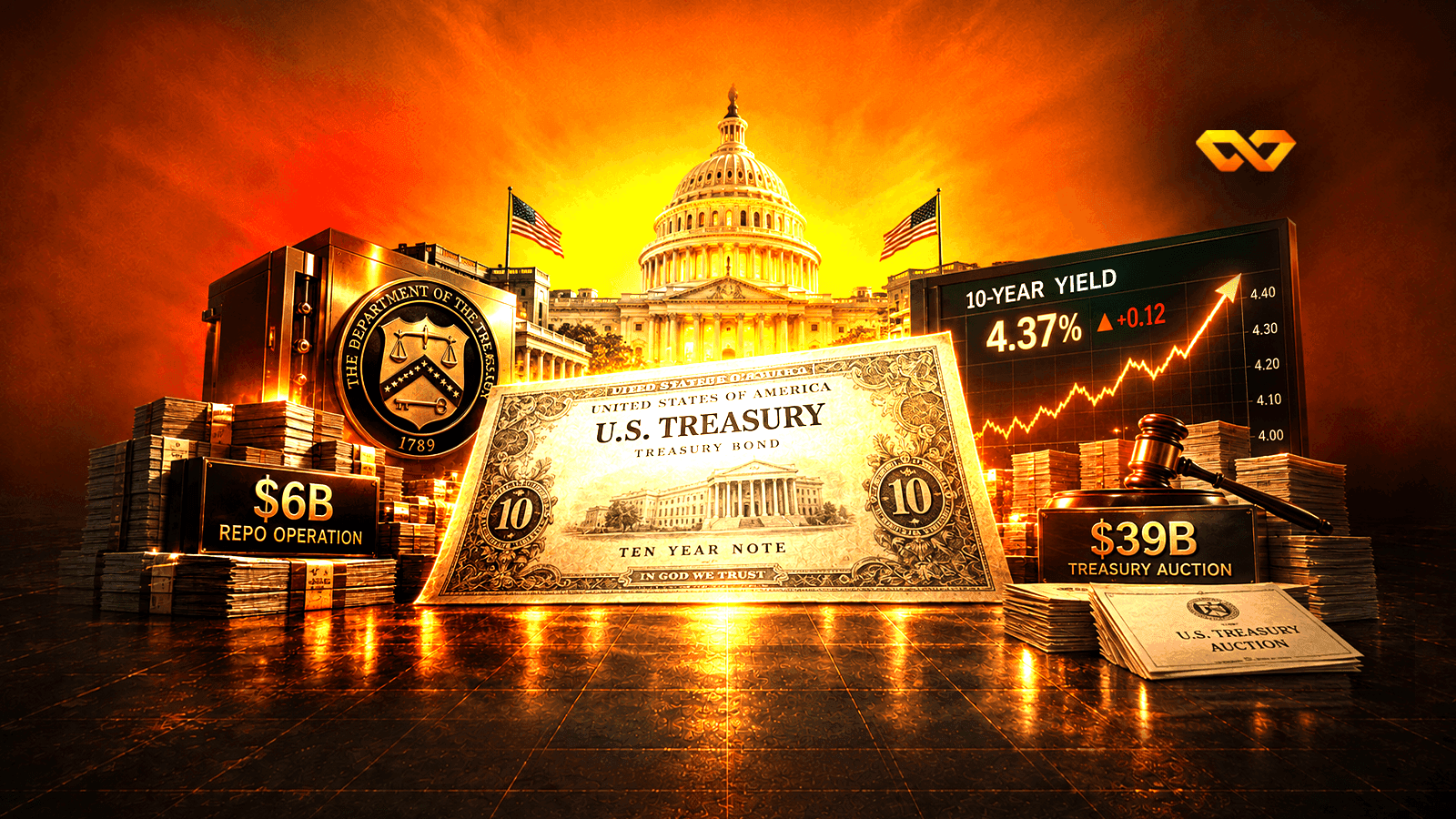 The buyer is there at 4.834%: why did the yield rise when the Treasury tripled the buyback?