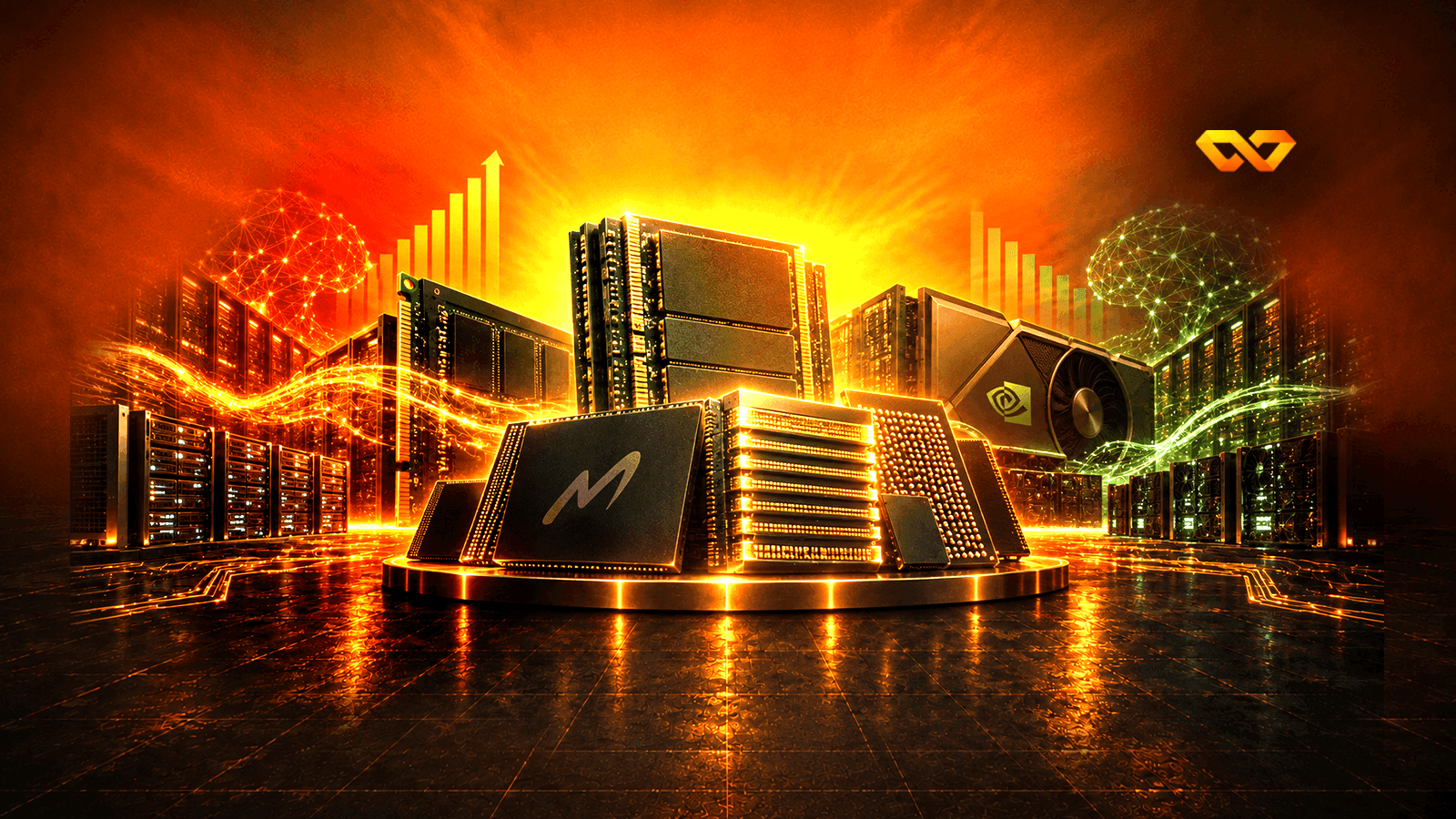 Micron ranked 3 and NVIDIA 9: An inference-chip industry guide — and why our model ranks memory above the processor
