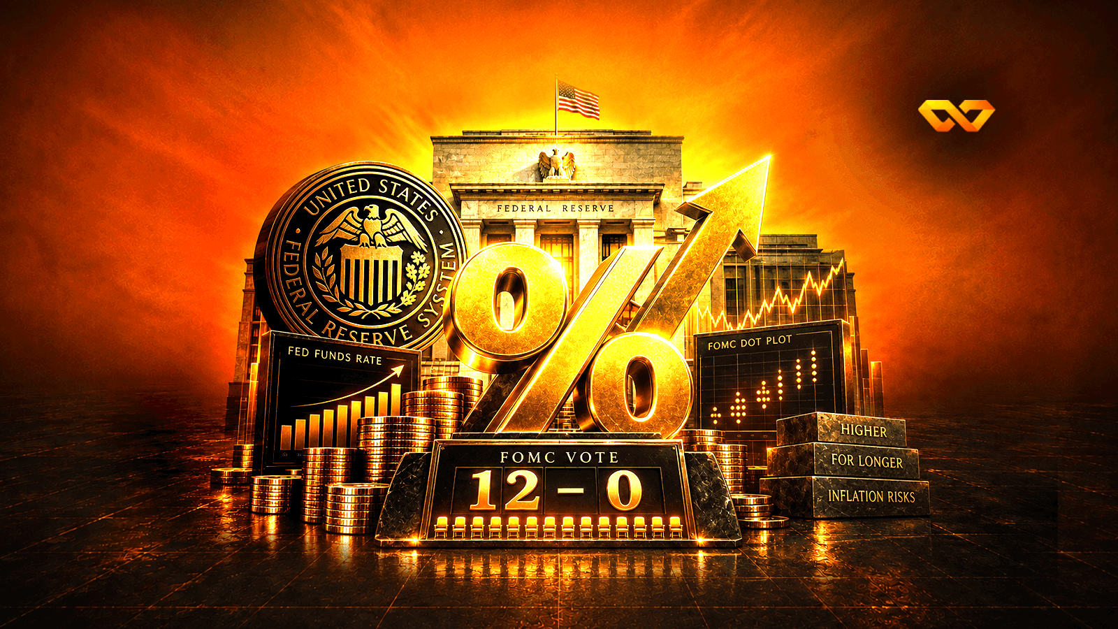17 of 18 have not changed their view since March: why did the Federal Reserve raise rates unanimously?