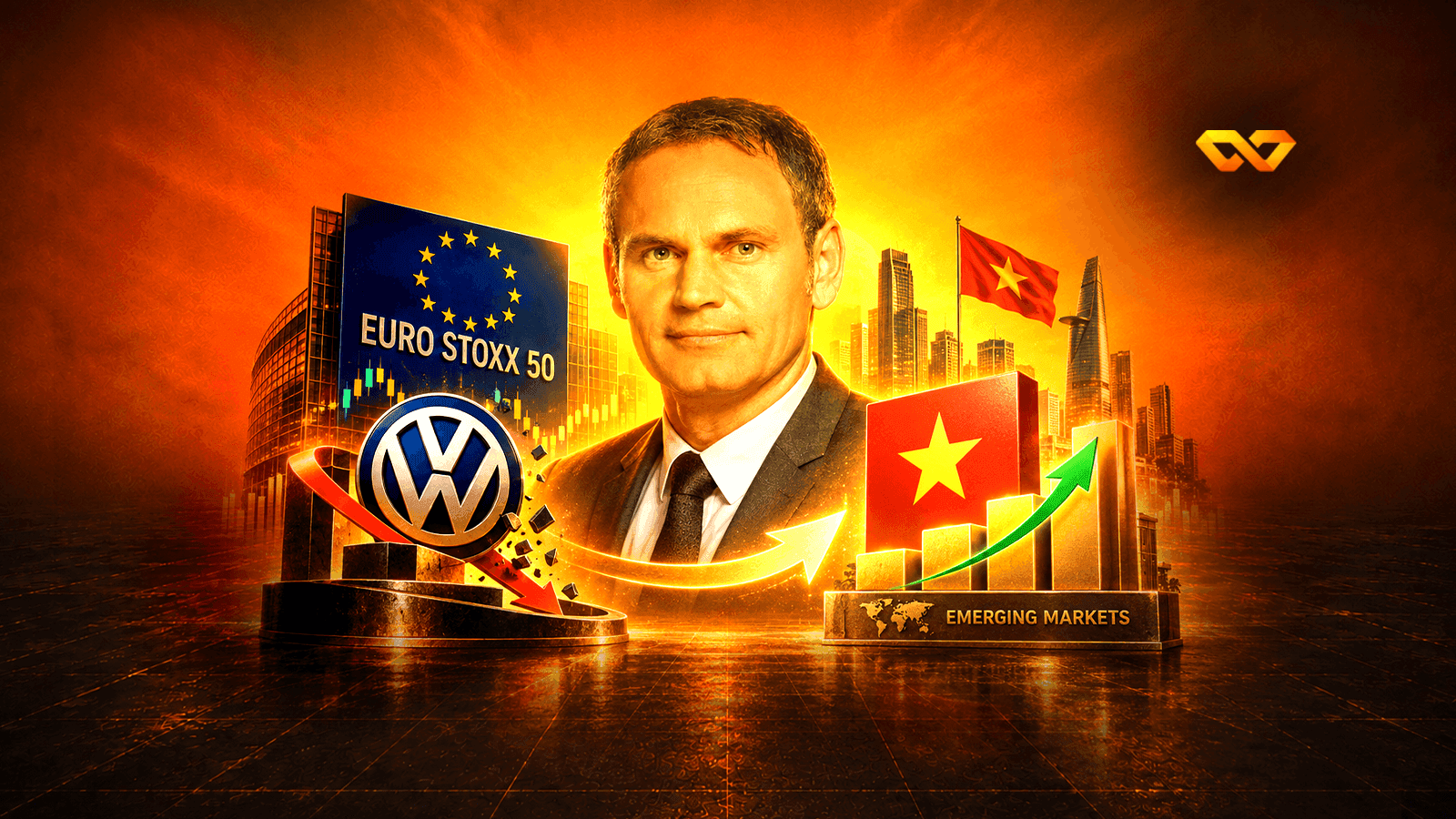 Volkswagen exited in one go and Vietnam entered in four tranches: a one-day trade nobody decided