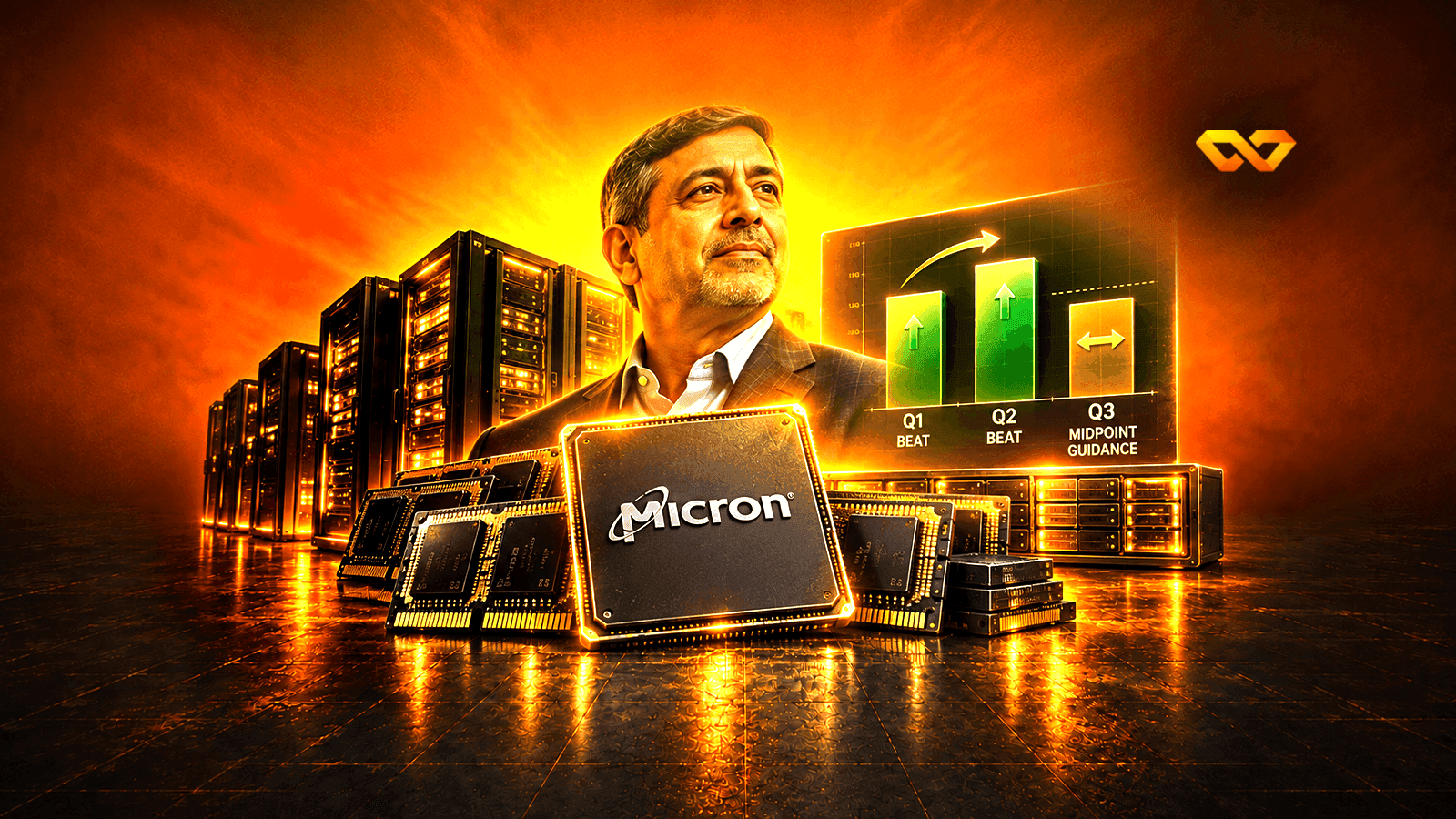 Micron beat its guidance by roughly a quarter twice in a row. Our calculations say it will not happen again: EL7’s forecast for the 30 September results