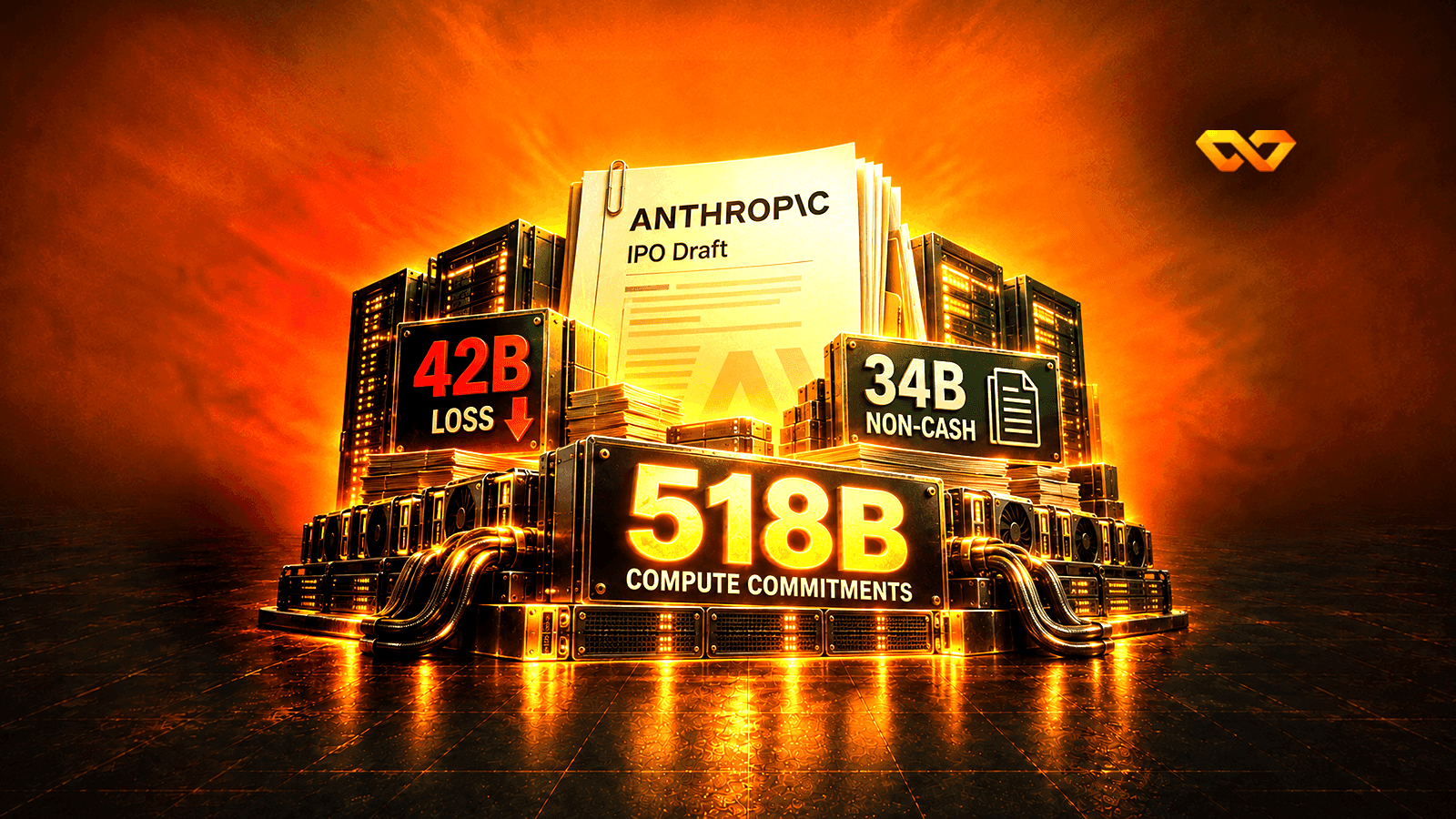 A $42 billion loss is smaller than it looks, while a $518 billion bill weighs heavier: what Anthropic’s leaked draft prospectus reveals