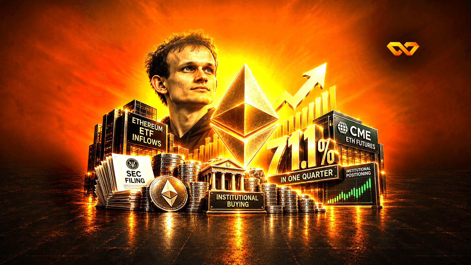 Ethereum rises 71% in one quarter: who actually bought?