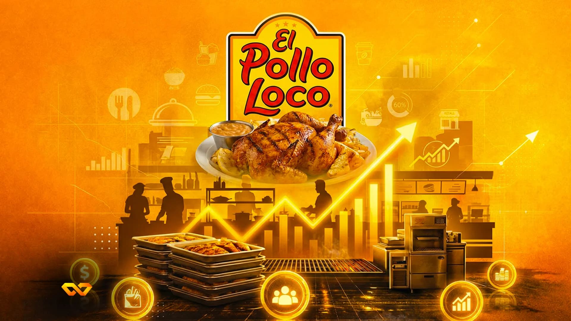 واجهة مطعم إل بولو لوكو مع الشعار الخارجي