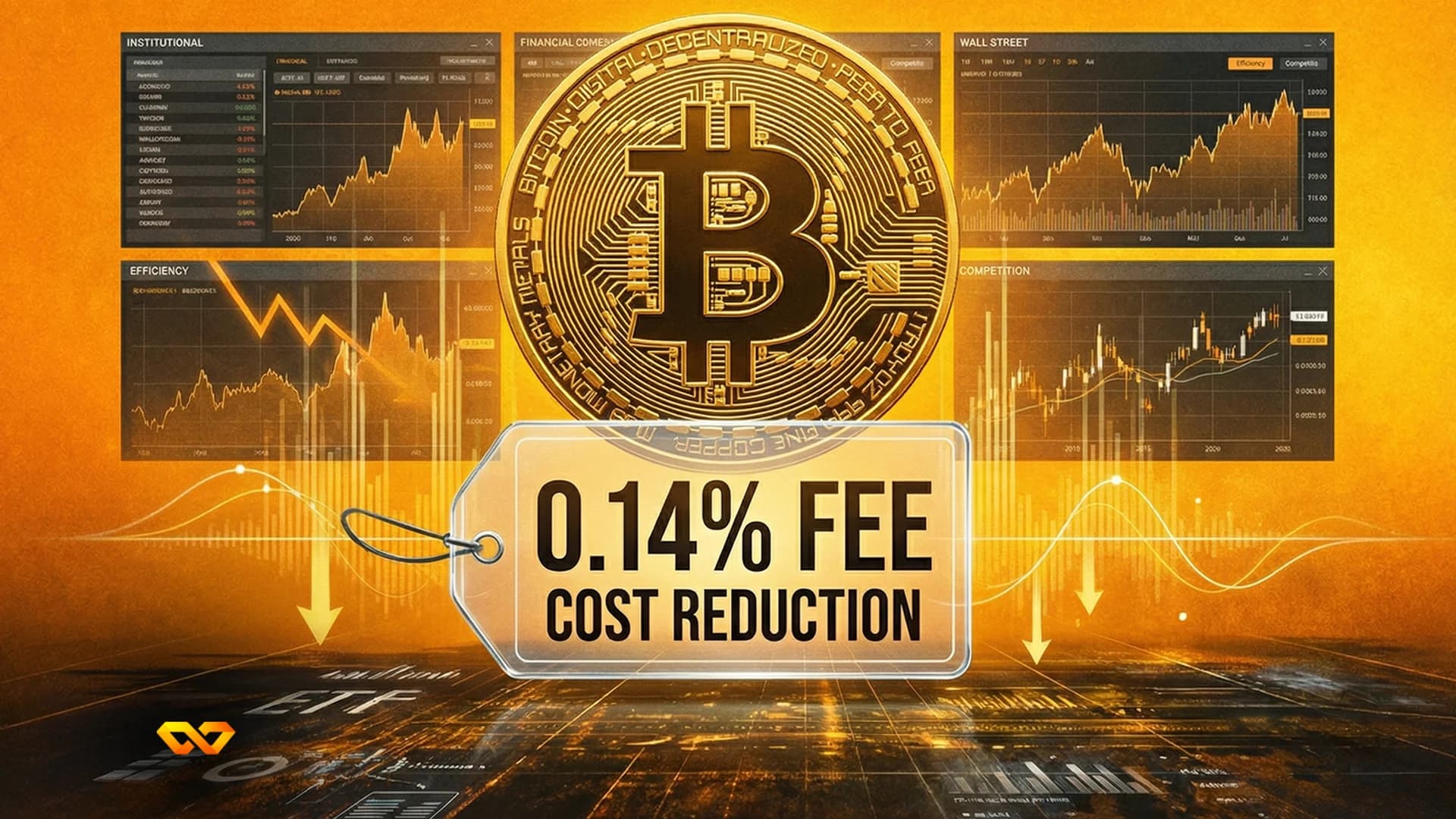 Morgan Stanley fixe des frais de 0,14 %, un plancher sur le marché, pour son ETF Bitcoin au comptant