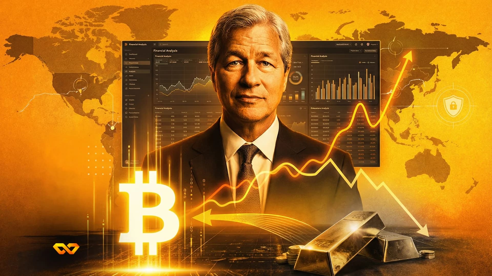 जेपी मॉर्गन: भू-राजनीतिक तनाव के बीच सुरक्षित निवेश के रूप में बिटकॉइन ने सोने को पीछे छोड़ा