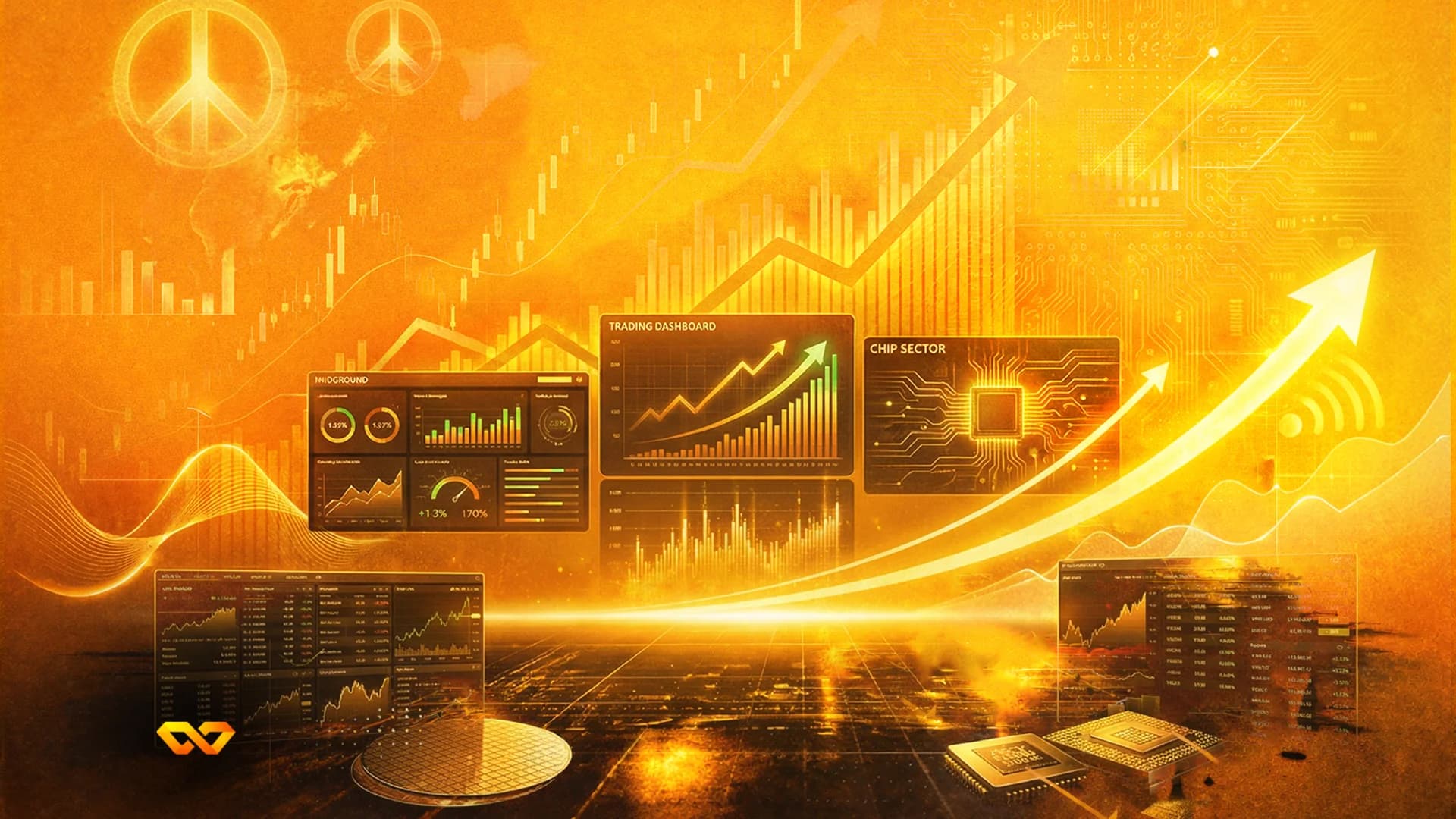 चिप सेक्टर में आशावाद और युद्धविराम की खबरों से अमेरिकी बाजार बढ़त के साथ बंद