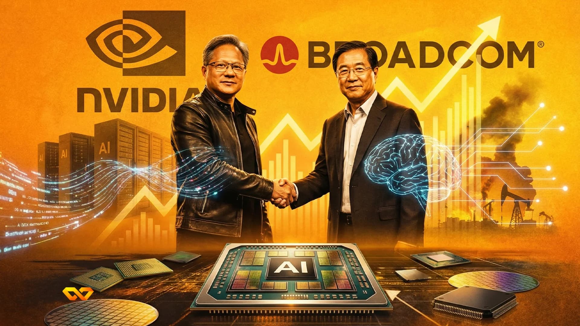 Nvidia e Broadcom Lideram a Onda da IA com Ganhos Robustos e Inovação Estratégica em Hardware