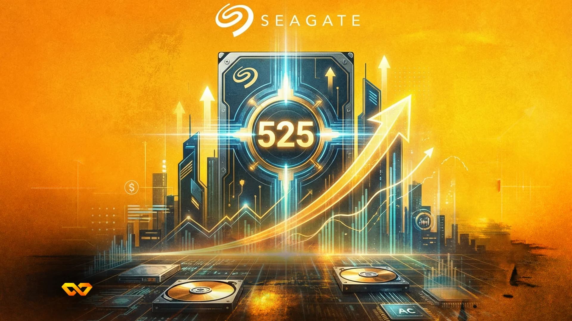 摩根大通给予希捷科技“增持”评级,目标价 525 美元