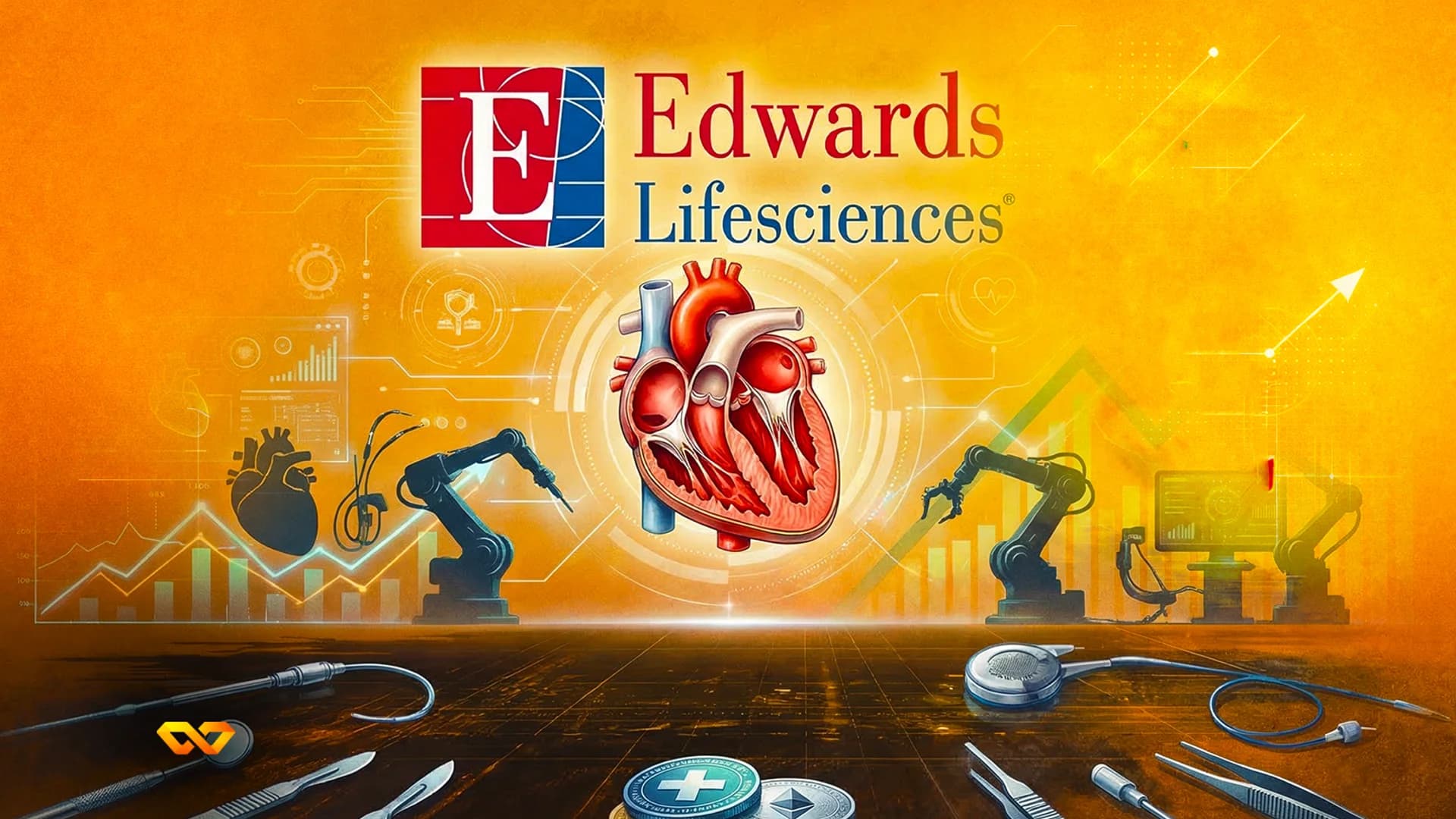 Edwards Lifesciences company logo on a plain background