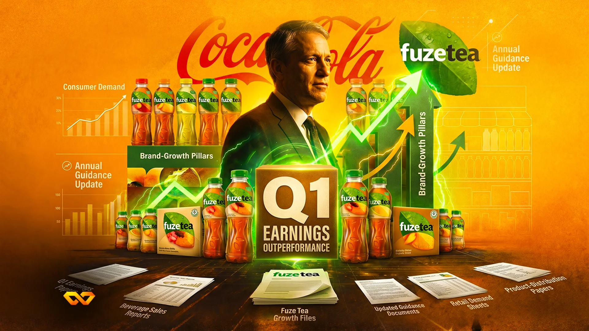 Fuze Tea Growth Drives Coca-Cola Q1 Earnings Beat… | EL7.AI